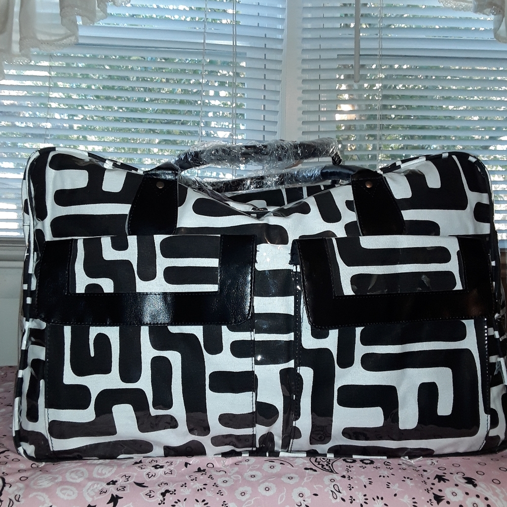 Buckhead Bettie Cape Town Black Weekender Duffle
